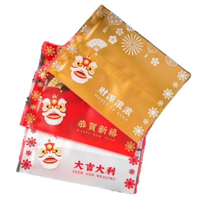 200PCS Heat Seal Bags 3.94 x 2.76 Inch Heat Seal for Candy Cookies Dropsale