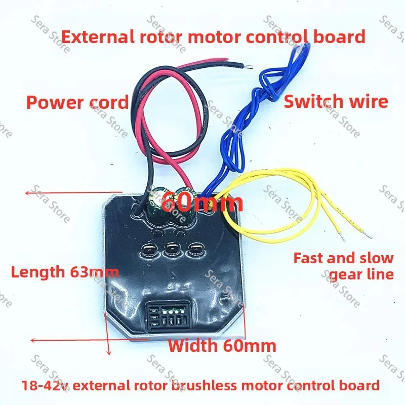 Brushless Lawn Mower Motor Control Board Lawn Controller 18-42v Hedge Trimmer Motor Drive Board