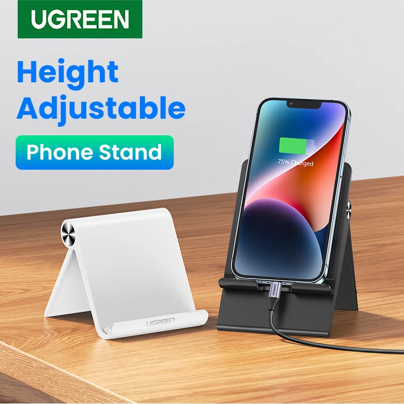 Ugreen stojak na telefon stojak na telefon komórkowy dla iPhone 13 12 Xiaomi Samsung Huawei uchwyt na Tablet biurko stojak na telefon komórkowy