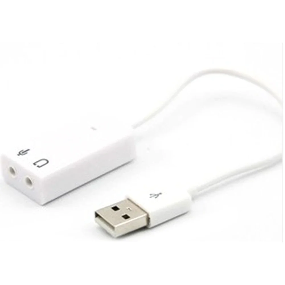 Enhanced Sound Quality for Raspberry Pi USB 3D 7 1 Channel Sound Card Adapter with Dynamic Rotating Sound Field