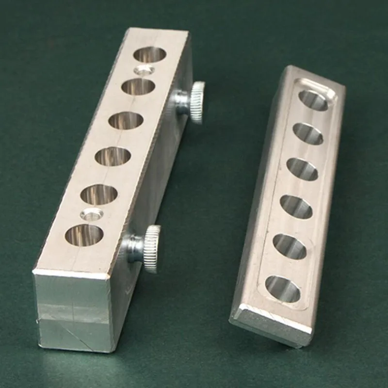 Two-color core design DIY lipstick production (standard inner diameter 12.1mm) 6-cavity aluminum lipstick mold
