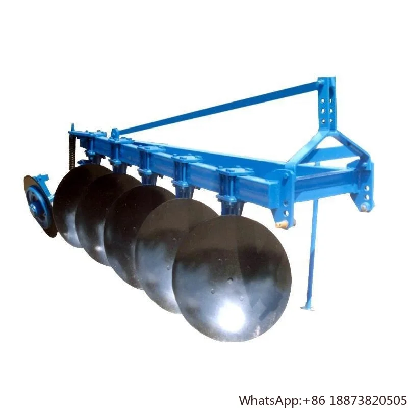 

Agriculture machinery tractor drives high-efficiency rotary disc plough farm cultivator plow tiller