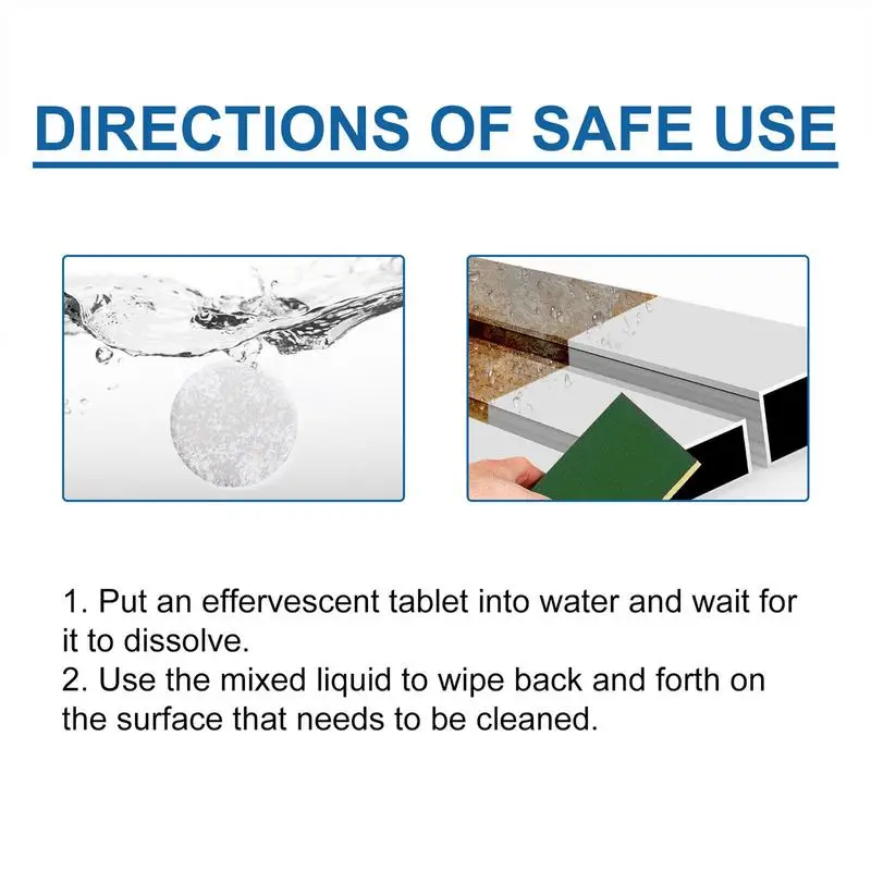 Rust Remover For Stainless Steel Effective Grill Rust Remover Kitchen Rust Remover Non-irritating Rust Dissolver Stainless Steel