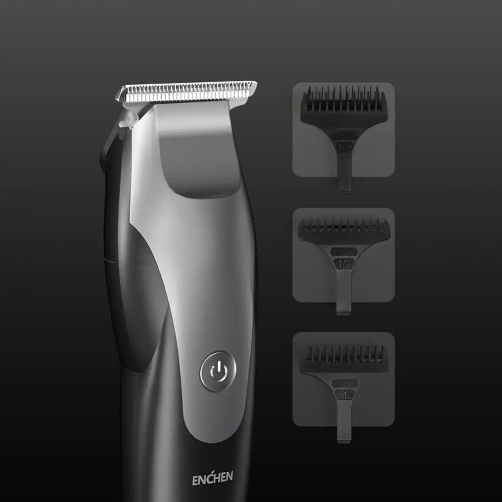 Rechargeable Hair Clipper Low Noise ENCHEN Hummingbird Electric Haircut Kit