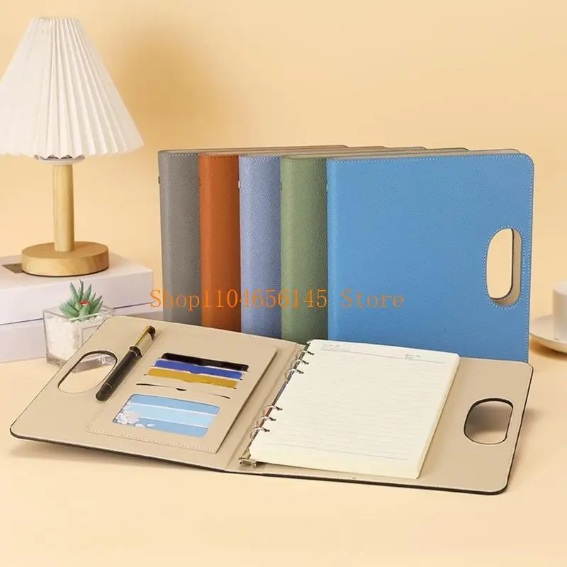 652F Reusable A 5 Size Notebook Interchangeable Sheet Recycled Materials Smooth Writing Refillable Notebook For School Office