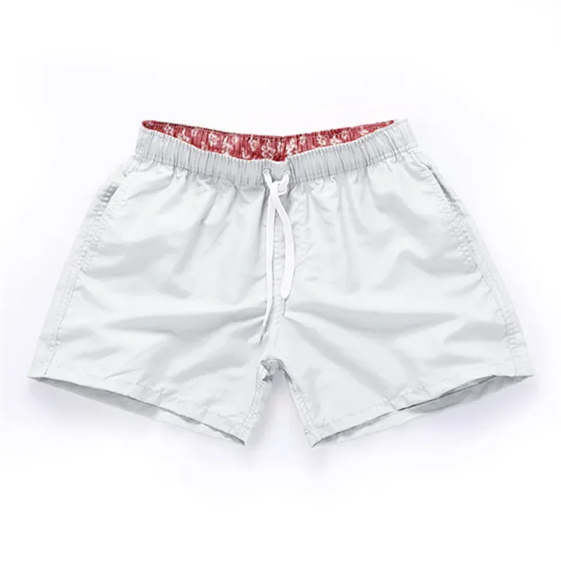 Short de bain de marque décontracté pour hommes, maillot de bain avec poche, séchage rapide, maillots de bain d'été, vêtements de plage, maillot de bain de surf