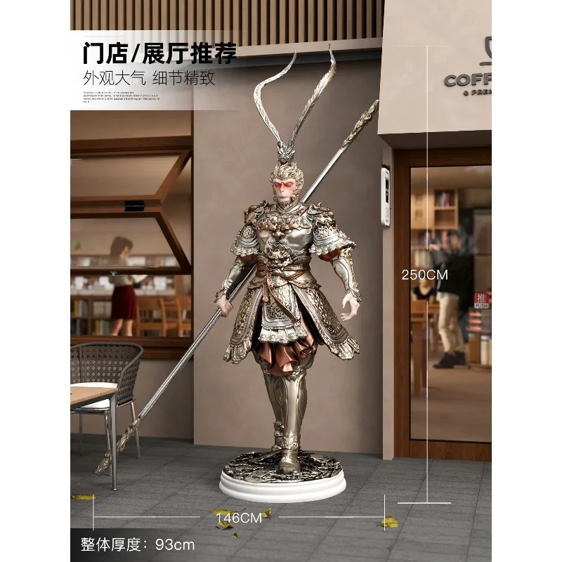 Sun Wukong large floor figure ornament living room office
