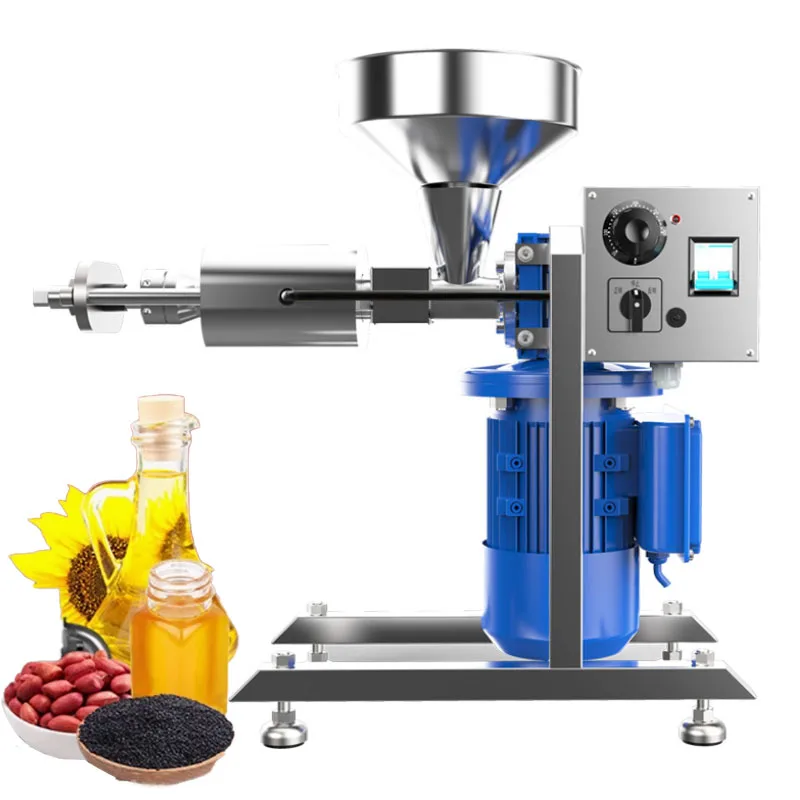 

Oil Press Machine Commercial Peanut Olive Kernel Sesame Rapeseed Flaxseed And Sunflower Seed Household SO5 Extraction Maker