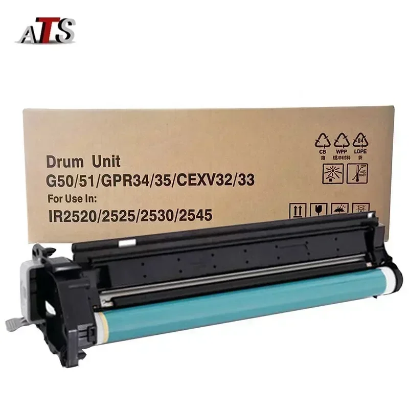 1PCS NPG-50 51 GPR-34 35 EXV-32 33 Drum Unit for Canon IR2520 2525 2530 2545 2520i 2525i 2530i Imaging Unit High Quality