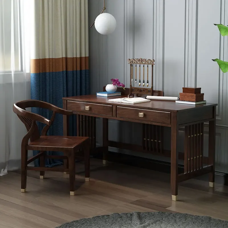 Zen desk pure American computer desk study furniture