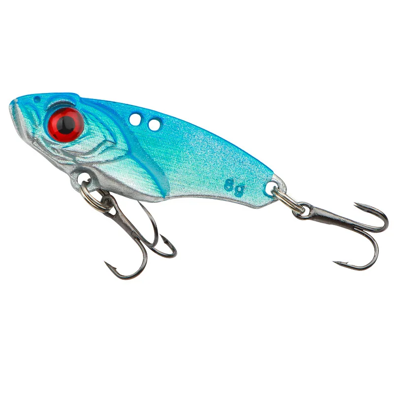 

Lure Bait VIB Fishing Tackle Metal Zinc Alloy Spinner Bait with Hook for Freshwater Saltwater