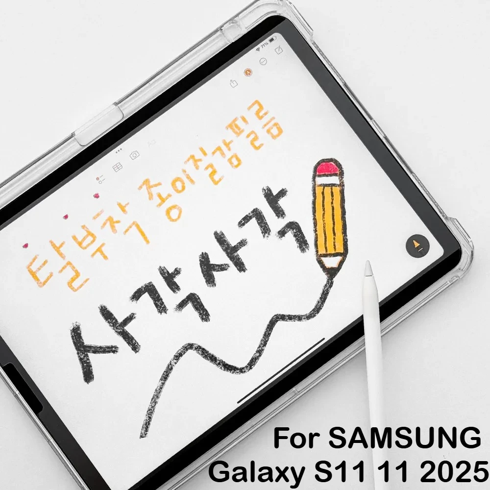 

Для нового SAMSUNG Galaxy Tab S11 S10 Lite S9 S8 S7 Fe Plus 11 12,4 13,1 съемная защитная пленка для экрана с магнитной текстурой бумаги
