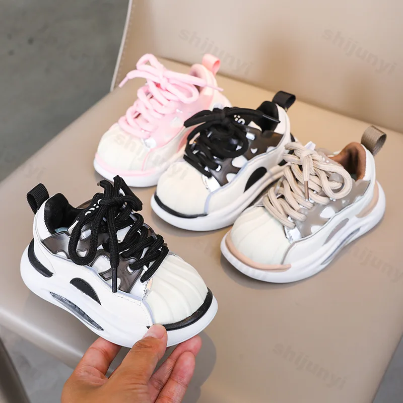 

Children Outdoor Sports Shoes 2025 Autumn Spring Comfortable Anti Slip Platform Boys Girl Fashion Casual Shoes Toddler Sneakers