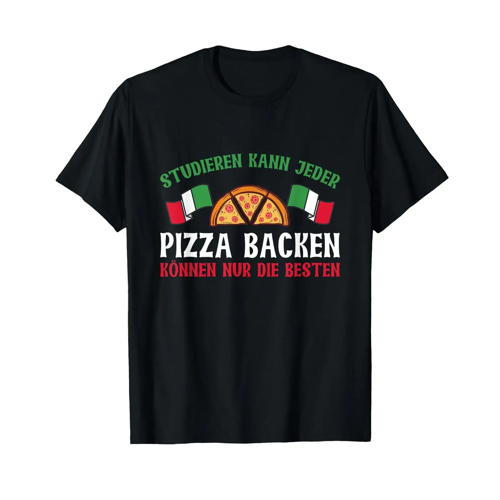 Pizza Baker Anyone Can Study Slogan T Shirt vintage Washed Top For Everyday Wear Soft Unisex homme streetwear Stylish fashion