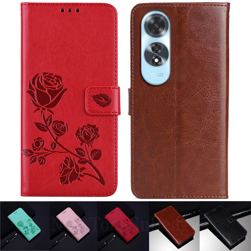 Suitable For OPPO A60 4G Diamond Wallet Magnetism Luxury Leather For OPPOA60 OPPO A 60 4G CPH2631  Phone Bags Case