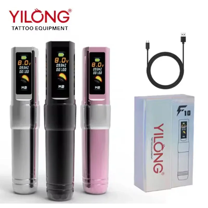 

Wireless Battery Tattoo Pen Rotary Tattoo Gun Lightweight LED Digital Display Slim Tattoo Machine Machine Permanent Pen Tattoo