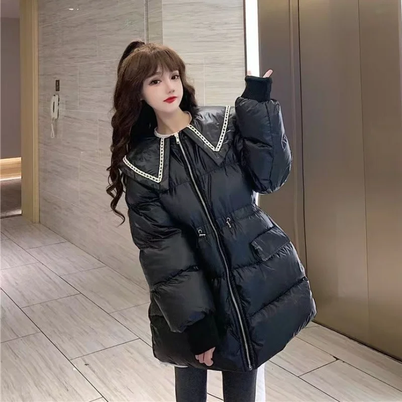 Outer Super Hot Winter Puffer Coat for Women 2024 Womens Down Jacket Padding Promotion Very Warm Demi-season Coats Parkas New In