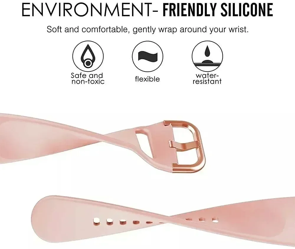 22mm Silicone Strap For Zeblaze Vibe 7 7Pro 7 Lite/Btalk 3 Plus/2 Lite Bracelet For Zeblaze Stratos 3/GTR GTS3 3Pro Beyond 3 Pro