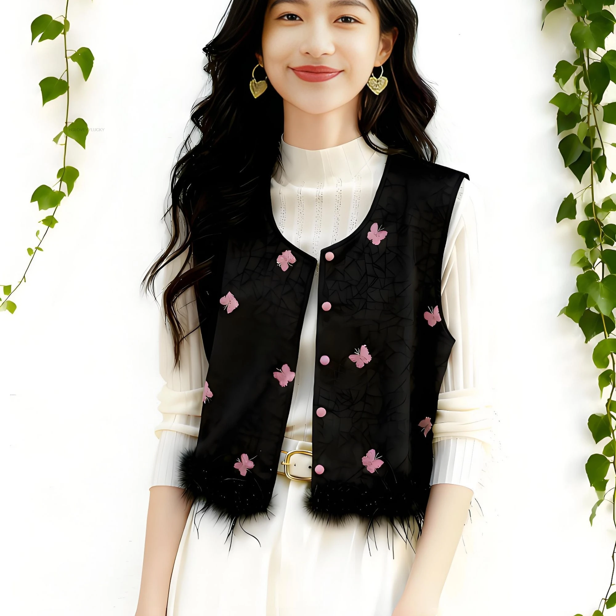 خريف شتاء جديد الصينية فراشة التطريز جولة الرقبة سترة ربيع جديد النمط الصيني الجديد لوحة مشبك صدرية سترة أعلى