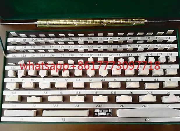

Taiwan Jingzhan Precision Gauge Block/Block 103 pieces of grade 0 length standard gauge block