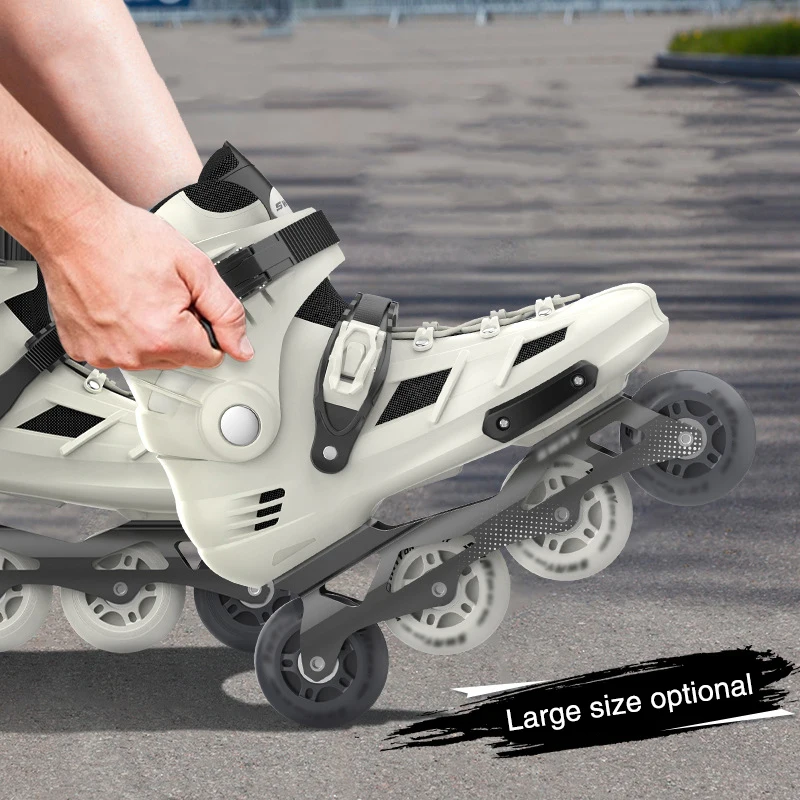 Roller Skates Adult Roller Skates Professional Men's and Women's Flat Flower Male College Students Inline Skating Roller Skates