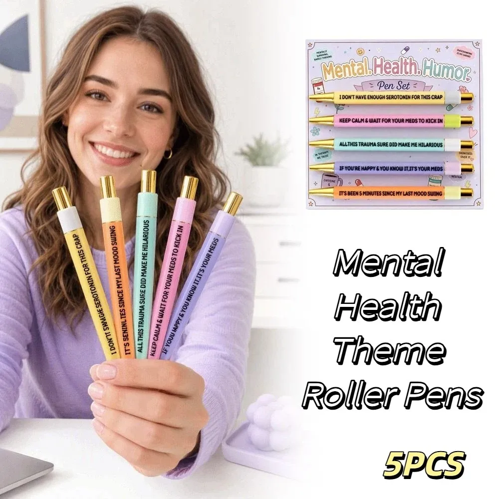 Stationery Funny Ballpoint Pens Uplifting Inspirational Positive Affirmation Pens Encouraging Mental Health Pens Work
