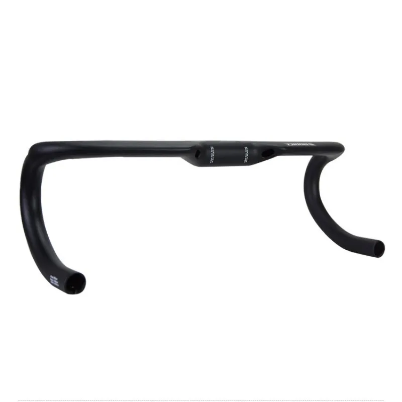 Carbon Fiber Road Bend Handlebar Black, Frosted Lightning Breaking Bicycle Handlebar Inner Routing