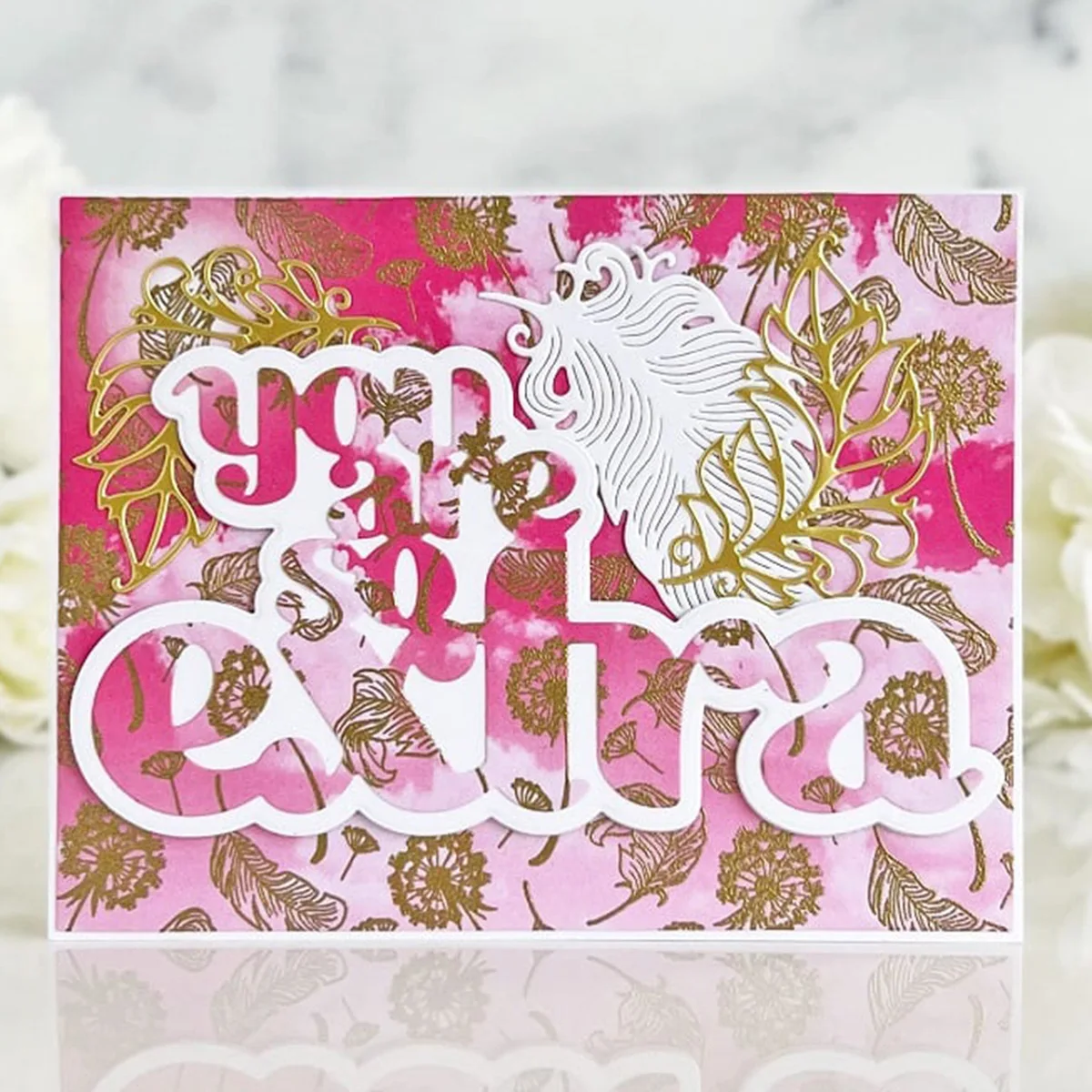 

Leaf greeting card Metal Cutting Dies Stencils for Scrapbooking Photo Album Decoration 1PCS