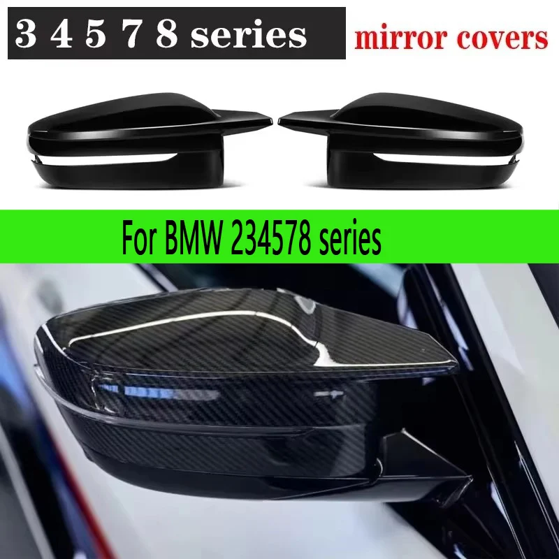 

Для BMW 2 3 4 5 7 8 серии G20 G42 G30 G38 G14 G15 G16 G22 G23 Корпус крышки заднего вида Чехол для зеркала заднего вида из углеродного волокна