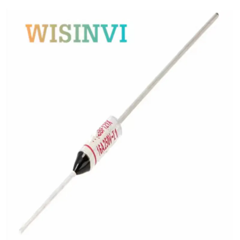 10pcs Thermal Fuse BF 121C 121 Celsius Degree 10A 16A 250V BF121 BF121X Cutoff TF Pellet TCO