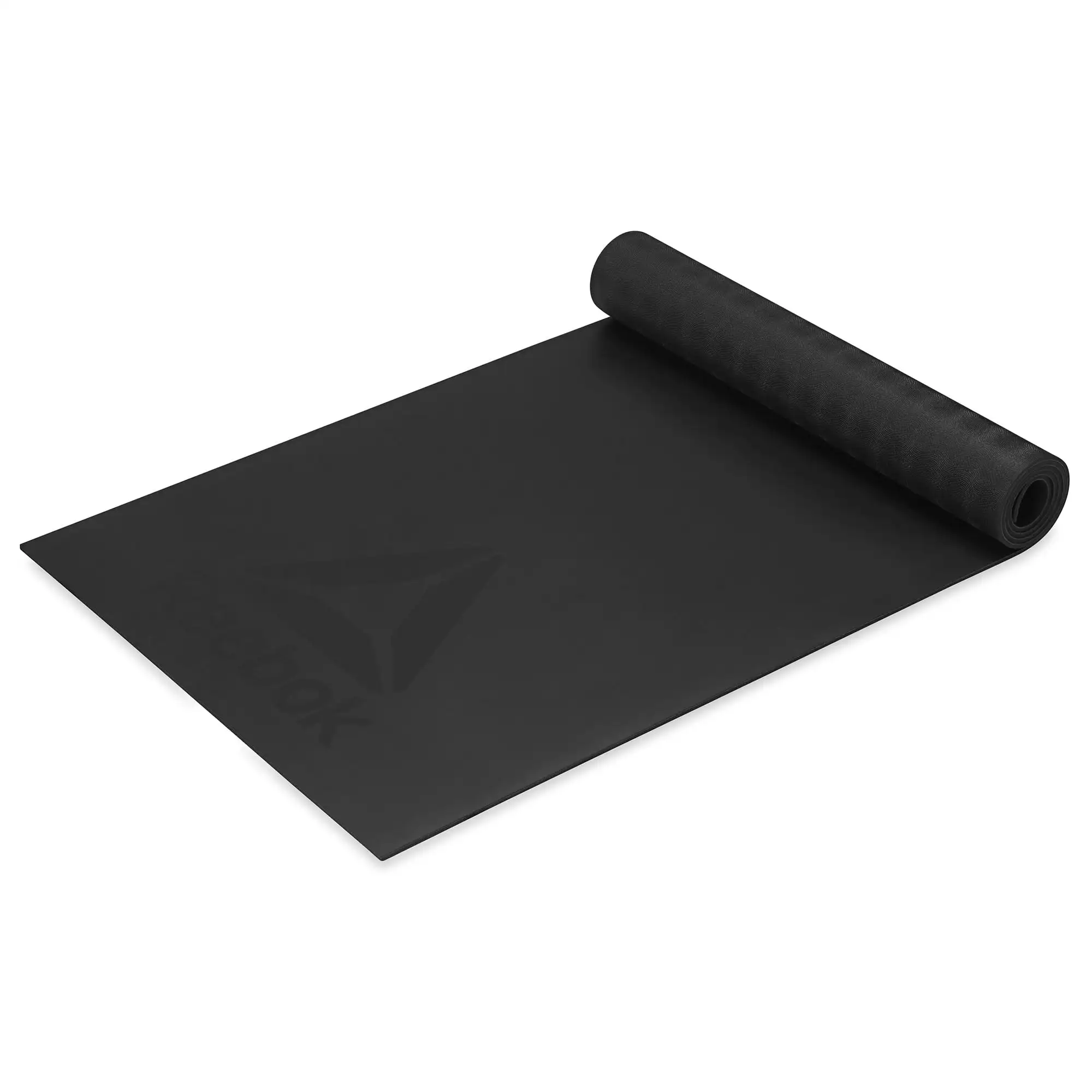Matras Kebugaran 5MM, Pegangan Tertinggi, Hitam