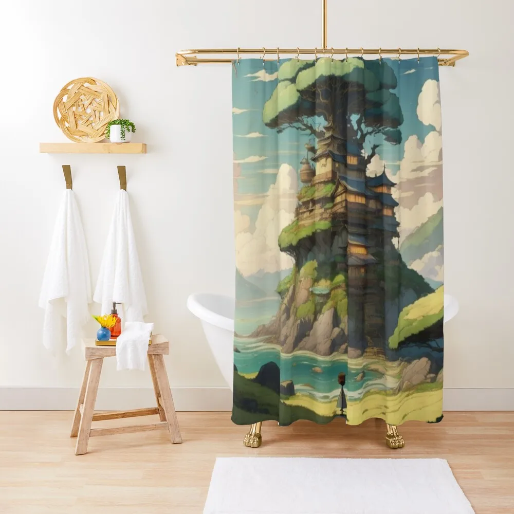 

perfect world Shower Curtain For Bathrooms Anime Shower For Bathroom Shower Curtain