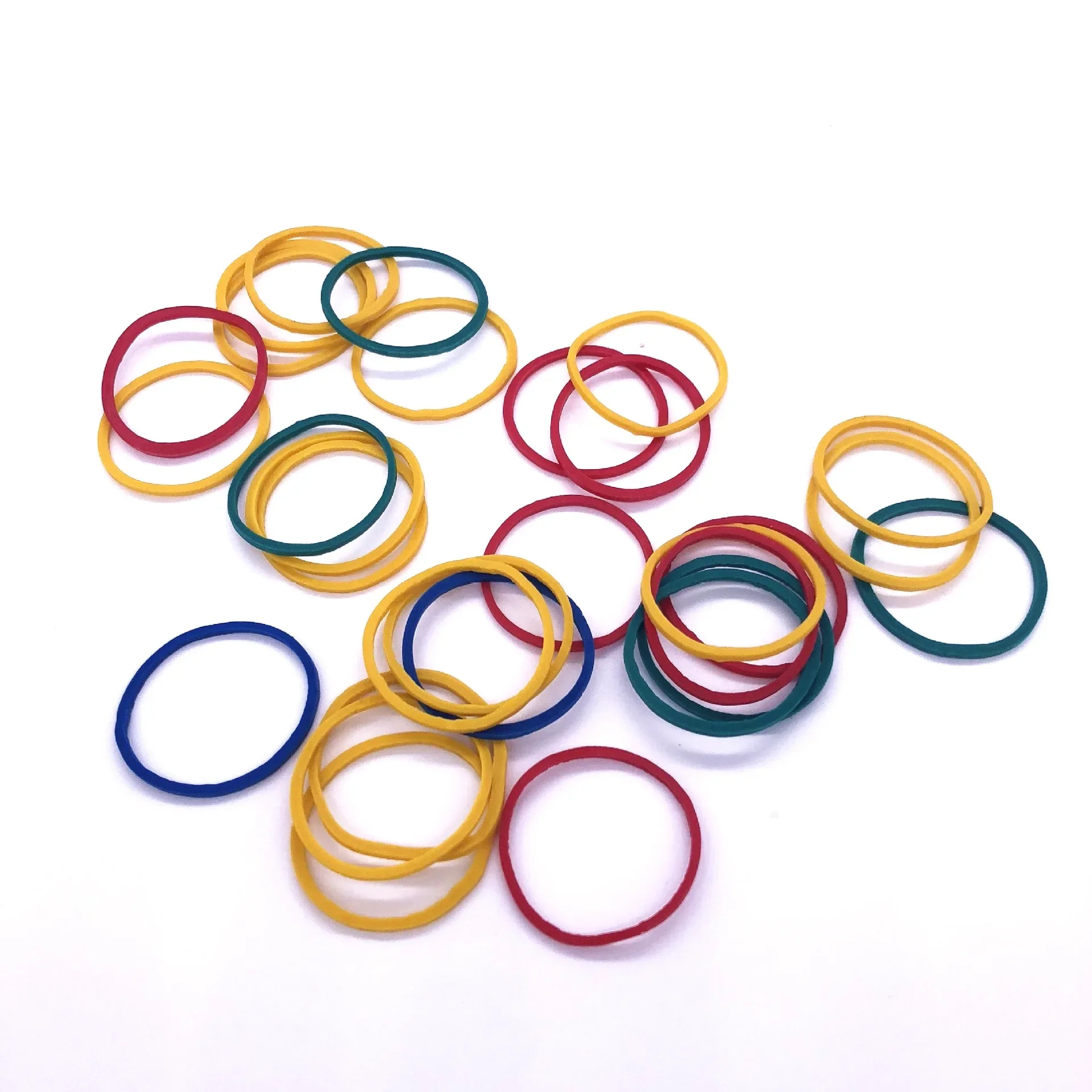 500 stücke gummibänder für gummiband pistole verwenden 15mm durchmesser farbige gummiband mit hohe elastizität und gute qualität