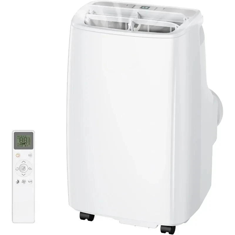 Portable Air Conditioners Compact Home A/C Cooling Unit Remote Controller Built-in Dehumidifier Fan Modes