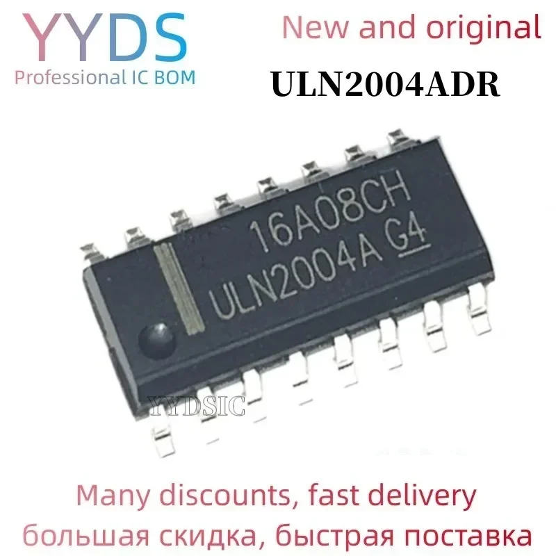 10PCS  ULN2004ADR SOP ULN2004A SOP16 ULN2004 SMD ULN2004AFWG SOP-16 new and original IC