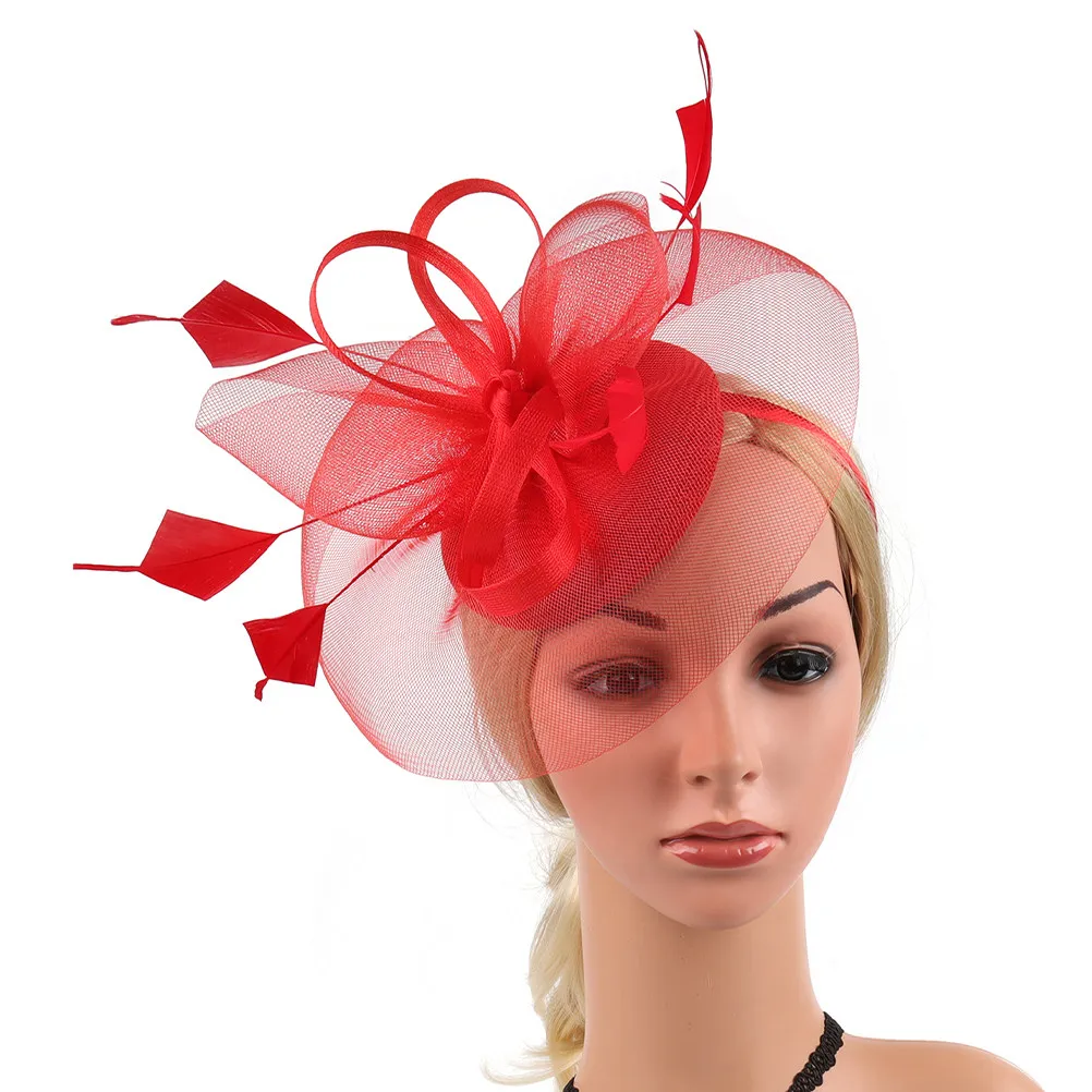 

Женский фасцинатор-повязка на голову с искусственными цветами из тюля для чаепития, свадьбы, банкета, выступлений, в стиле ретро, элегантный