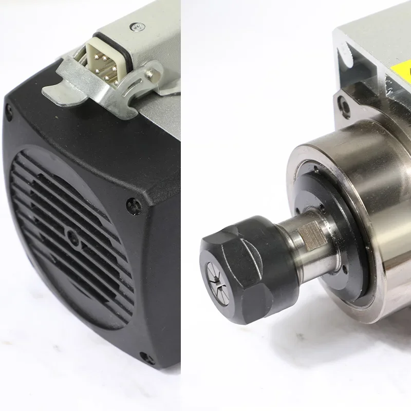 2026 ER20 3.5KW GDF53-18Z/3.5 air Cooling 300HZ 18000RPM square Shape MTC Spindle Motor for CNC Router