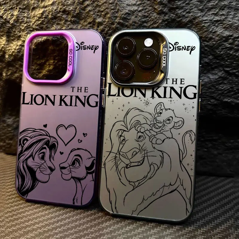 

Disney The Lion King Line Coque For Apple iPhone 17Air 16e 16 14 15 13 11 Pro Max 16 Plus 12 17 Shockproof Case Soft Phone Cover
