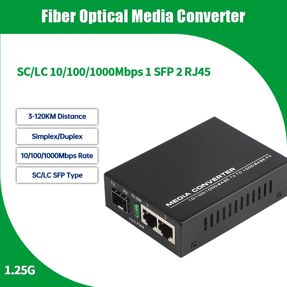 1 Port Sfp Media Co…