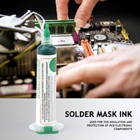 PCB Solder Mask Ink PCB Solder Resist Ink UV Light Curing Solder Mask Ink BGA PCB Solder Resist Ink Green Solder Mask Ink