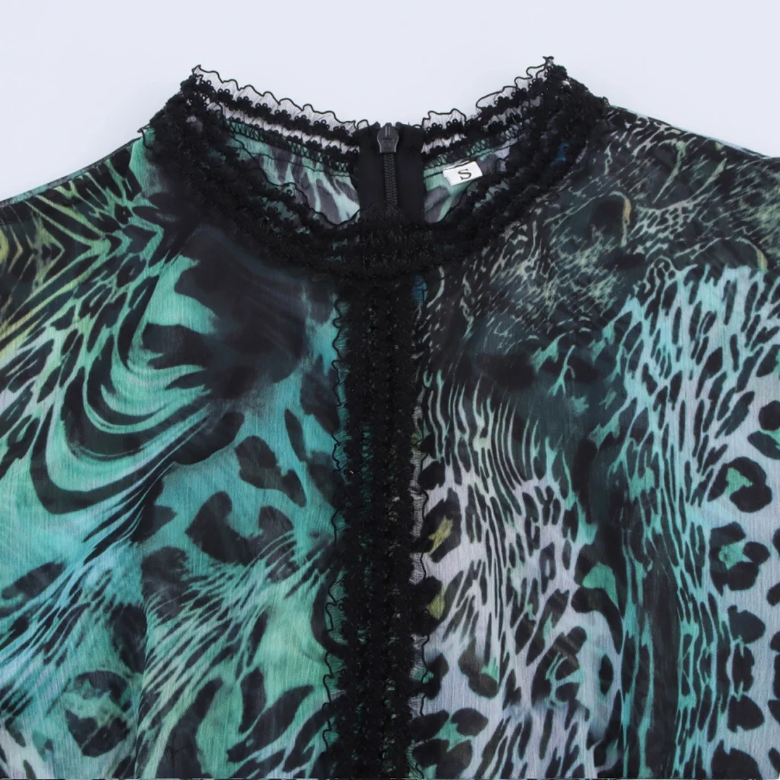 Vestido Maxi E com Estampa Floral, Barra em Camadas, Design Moderno, Nova Coleção Primavera, Roupa Fena JNLEAOG, F...