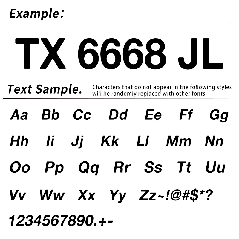 2PCS/Sheet Custom Vessel Registration Number Boat Stickers Waterproof DIY Yacht Motorboats Kayaks Car Self-adhesive Vinyl Decals