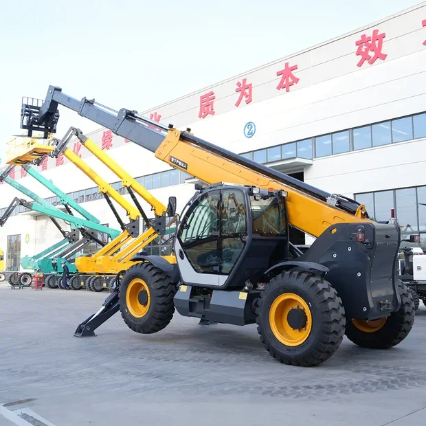 Hot Selling New Telehandler Hydraulic Mine Diesel Mechanical Forklift MultiFunctional Power 4 Ton 5 Ton Telescopic Handler