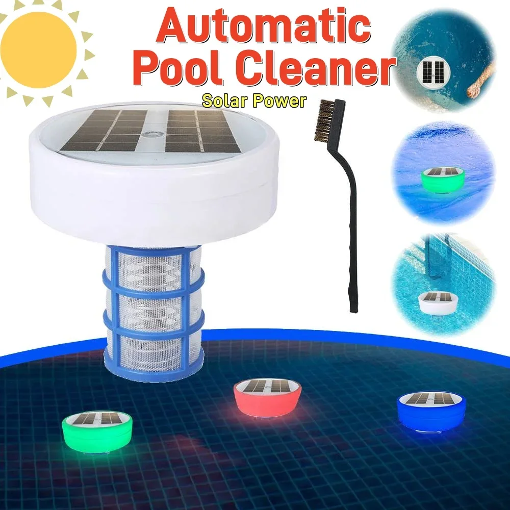 

Беспортовый солнечный шок и очиститель воды, 85% меньше хлора, солнечный медный бассейн, ионизатор, автоматический переключатель, RGB, ночник, до 35000 галлонов