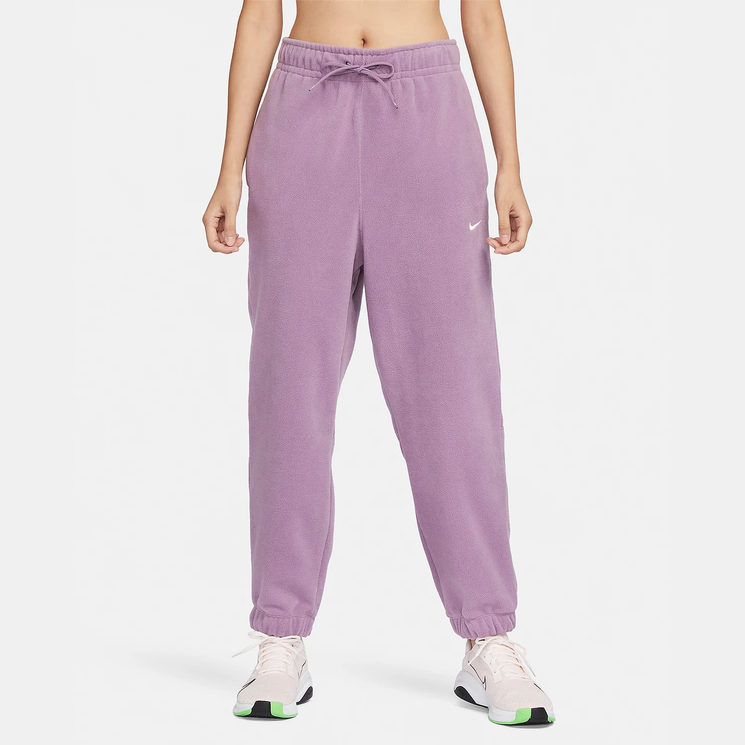 Nike genuine winter new women's knitted and plush casual sports pants FB5579-536