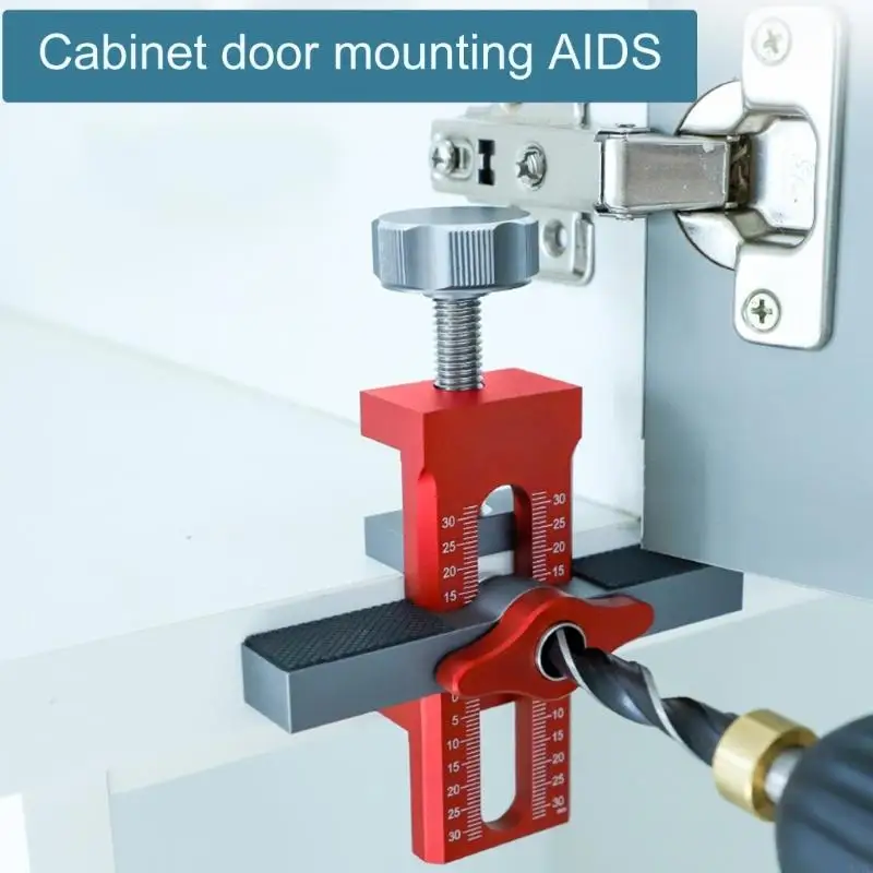 Posicionador instalación puerta aleación aleación aluminio duradero M4YC para instalación y alineación para