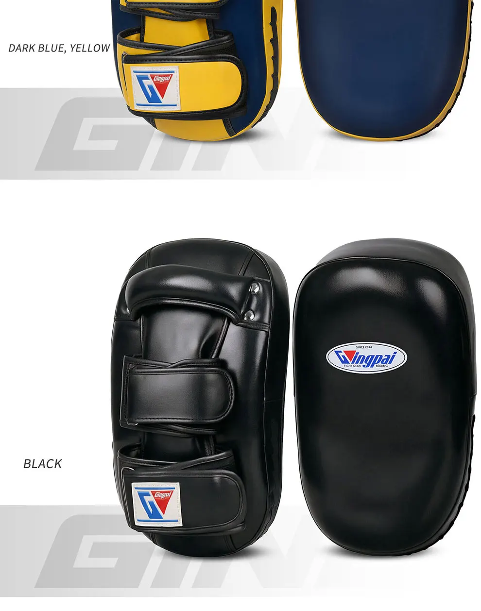 Professionelles Muay Thai Fußziel, verdicktes Boxziel, Sanda Boxen Gebogenes Handziel, Trainingsausrüstung, Beinzielmatte – Detail 8