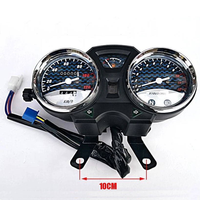 Motorcycle Speedometer for Suzuki Haojue Qingqi Qjmotor Lifan for LF125 GN125-2F HJ125-8 RPM Meter Clock Instrument K/M Gauge