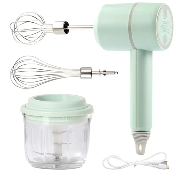 Portable Blender Mixer Kitchen Tools Hand Mixer Electric Food processors set milk frother…