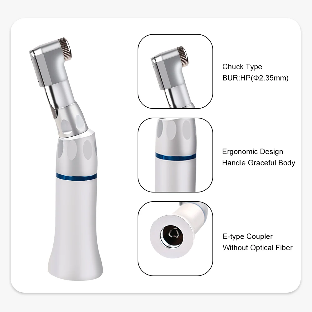 1 قطعة 203C مزلاج تشاك كونترا زاوية ل Ø2.35mm CA الأزيز Denspay منخفضة السرعة كونترا زاوية قبضة أدوات معدات طبيب الأسنان #3